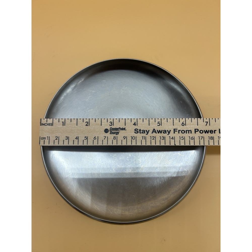 Revere Ware Stainless Steel Lid 6-7/8" Fits 7" Skillets & 2Qt-3Qt Sauce Pans - Picture 2 of 2